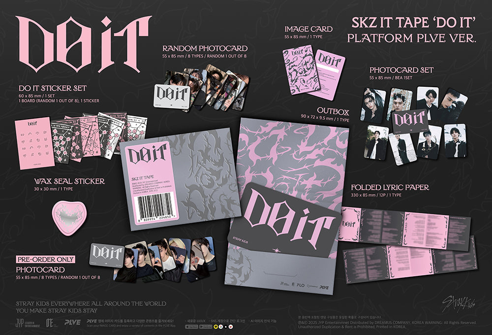 Stray Kids - SKZ IT TAPE 'DO IT' (PLATFORM PLVE ver.) AsianStan