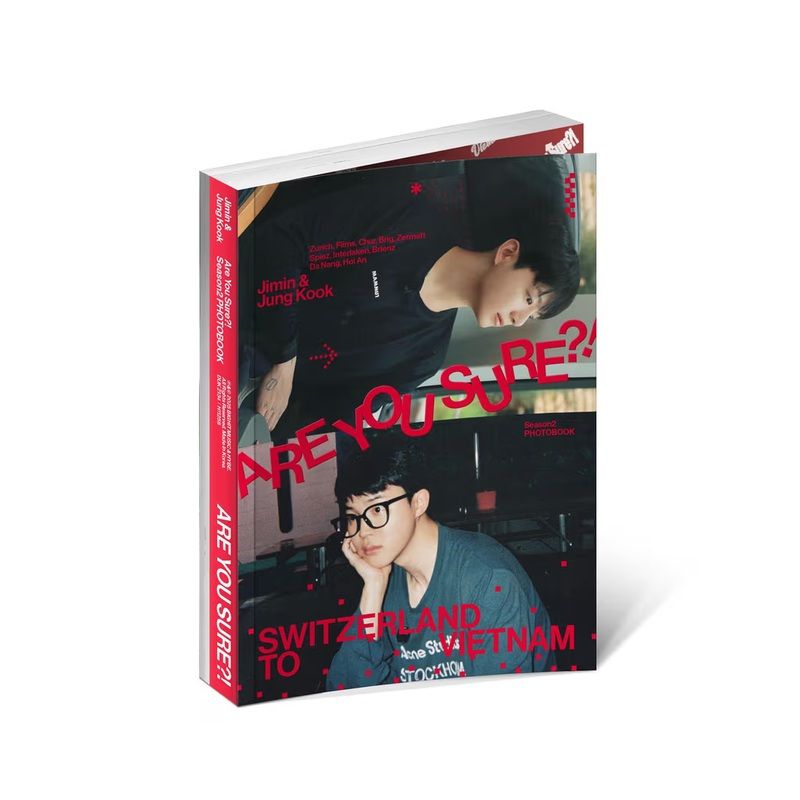Jimin x Jung Kook - [ARE YOU SURE?! SEASON2] PHOTOBOOK AsianStan