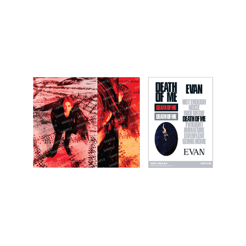 EVAN - MD [DEATH OF ME] Postcard & Sticker Set