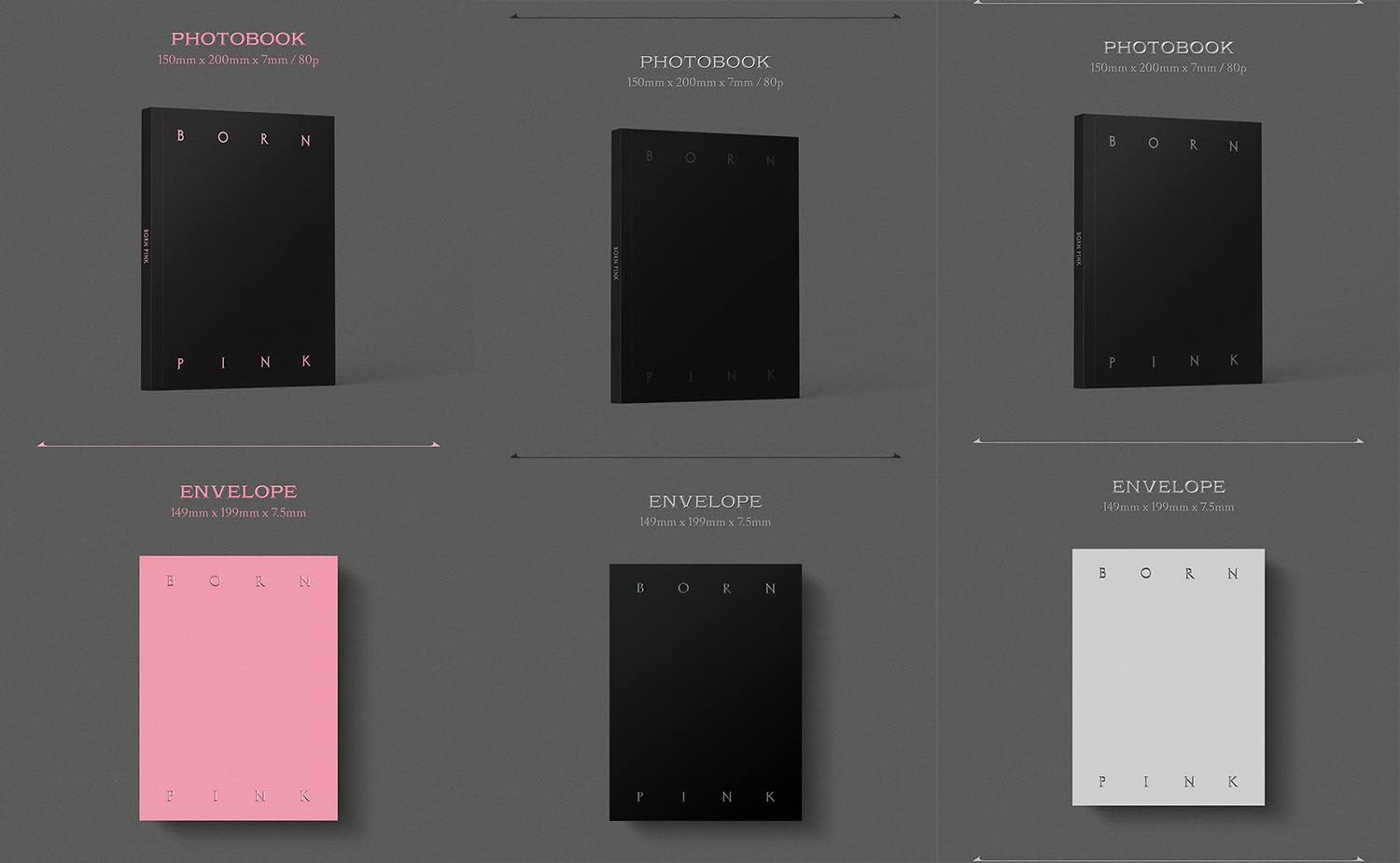BLACKPINK 2ND ALBUM [BORN PINK] BOX Ver (random ver) AsianStan