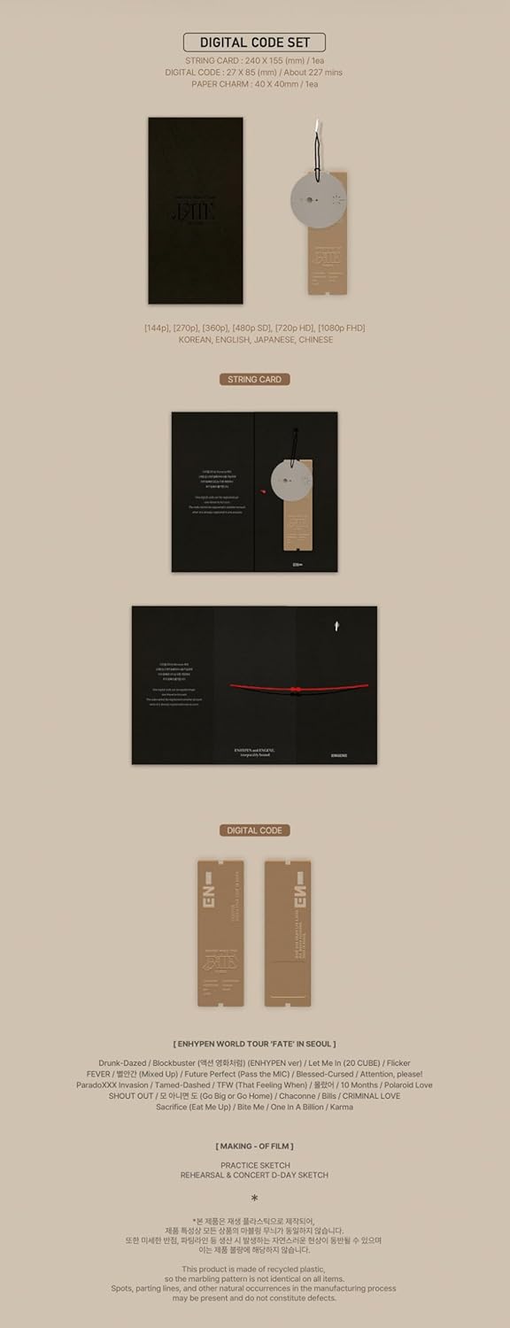 ENHYPEN - WORLD TOUR [FATE] IN SEOUL