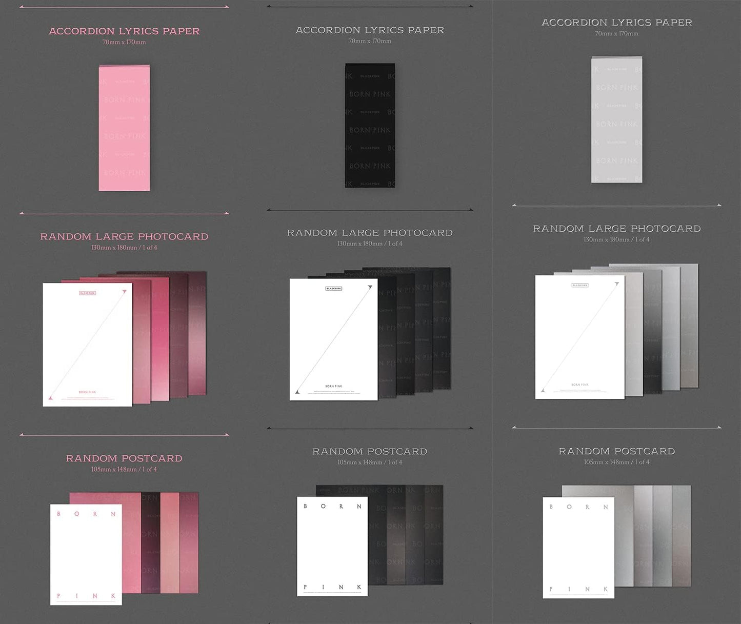 BLACKPINK 2ND ALBUM [BORN PINK] BOX Ver (random ver) AsianStan