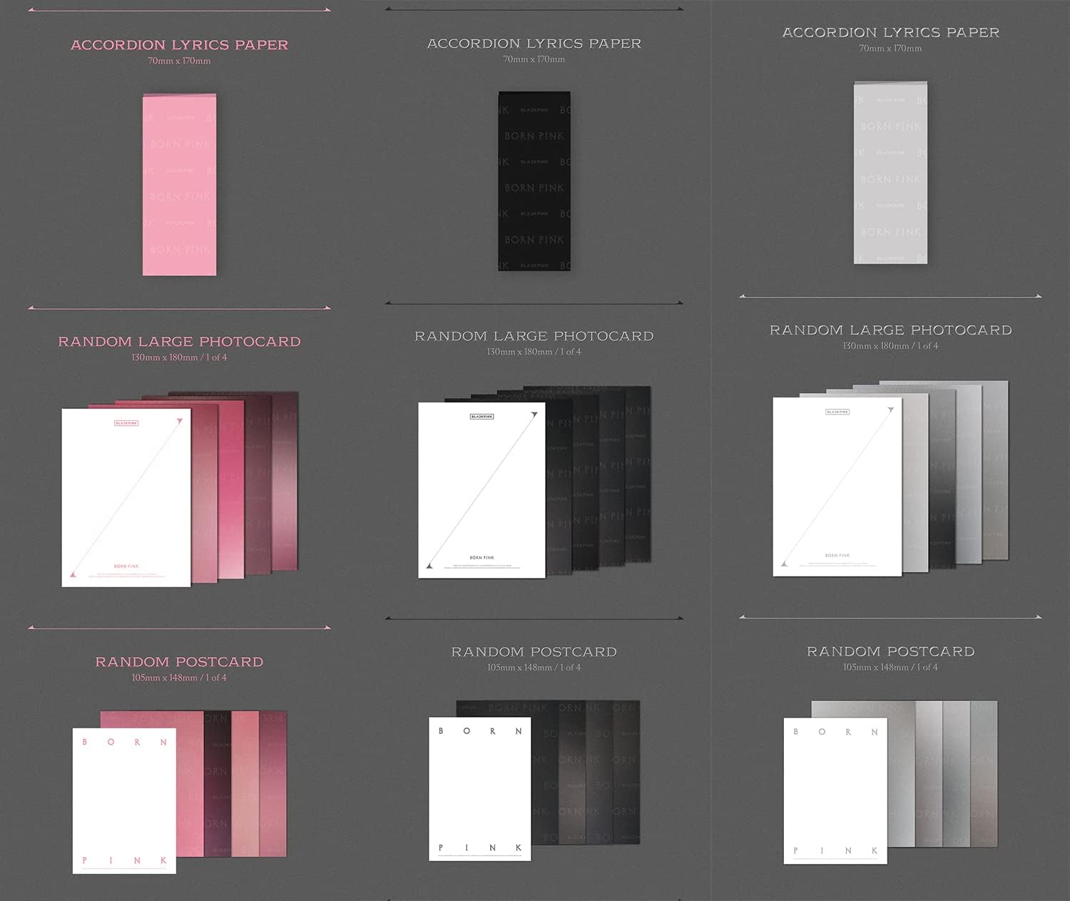 BLACKPINK 2ND ALBUM [BORN PINK] BOX Ver (random ver) AsianStan