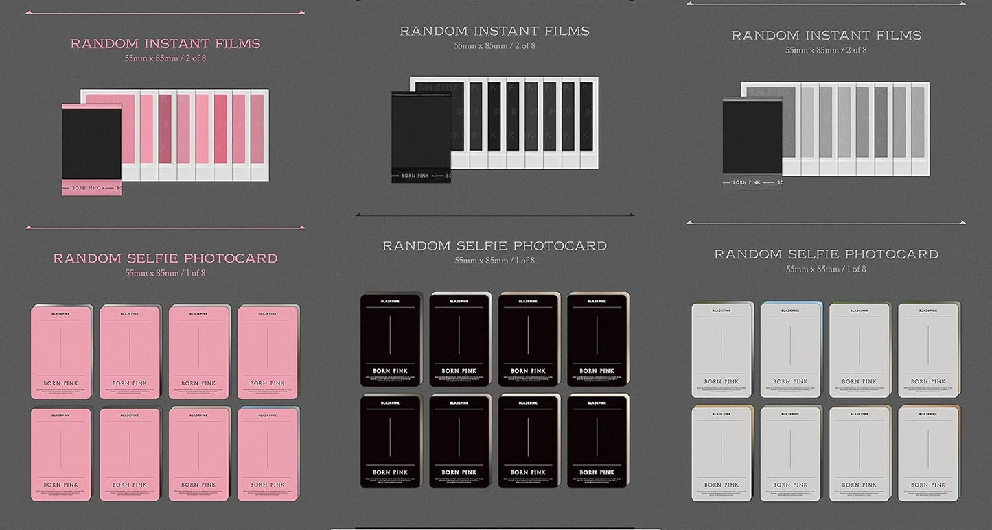 BLACKPINK 2ND ALBUM [BORN PINK] BOX Ver (random ver) AsianStan
