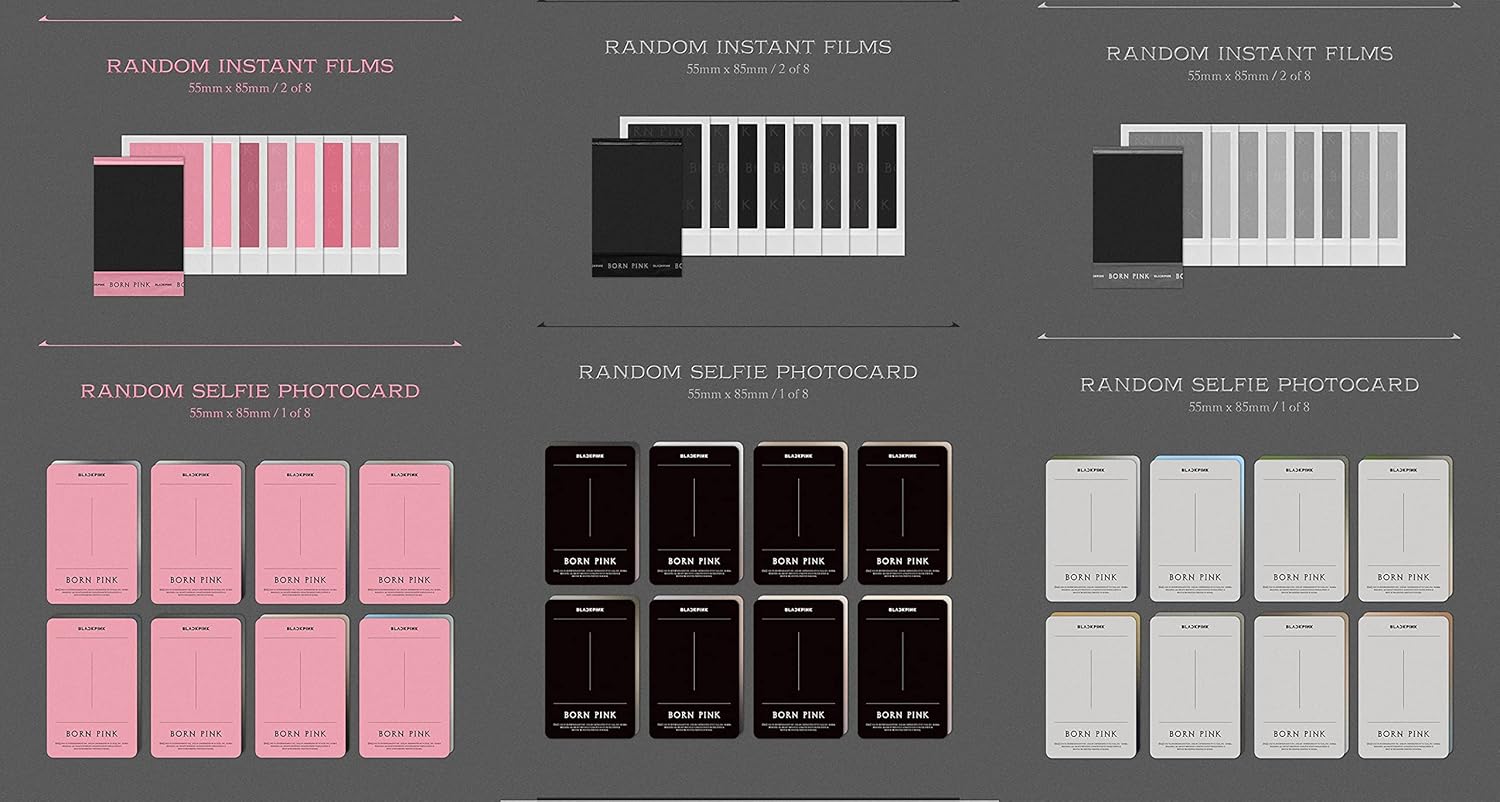 BLACKPINK 2ND ALBUM [BORN PINK] BOX Ver (random ver) AsianStan