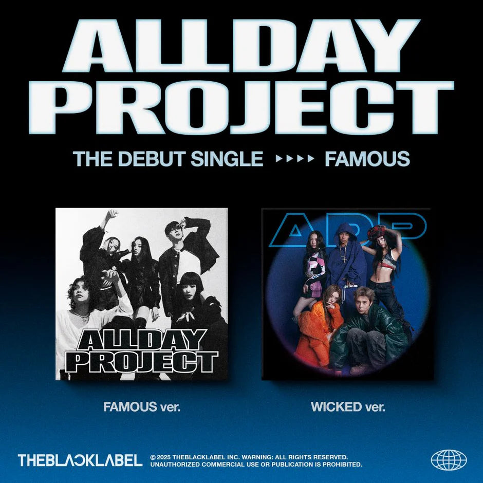 ALLDAY PROJECT - The Debut Single [FAMOUS] Standard Ver AsianStan