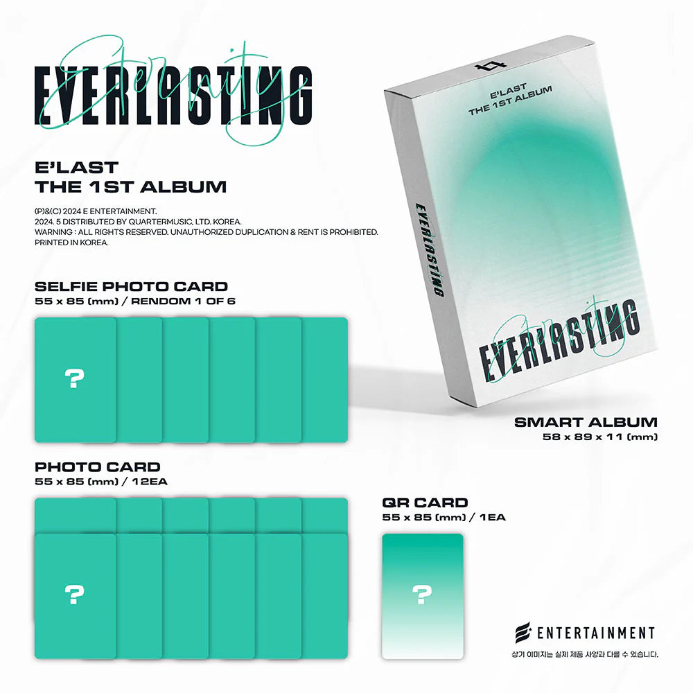 E'LAST - EVERLASTING 1ST ALBUM SMART SET AsianStan