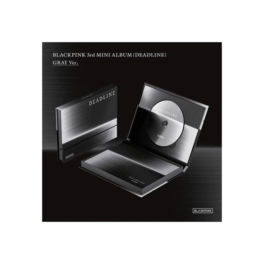 [Précommande] BLACKPINK - DEADLINE 3RD MINI ALBUM WEVERSE SHOP GIFT GRAY VER