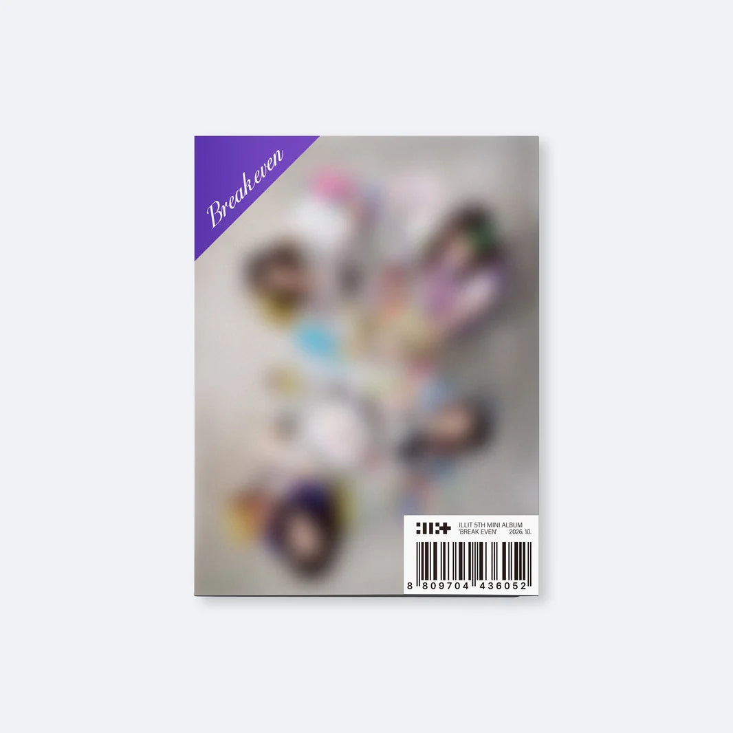 ILLIT - 5th Mini Album [BREAK EVEN] Weverse Albums Ver