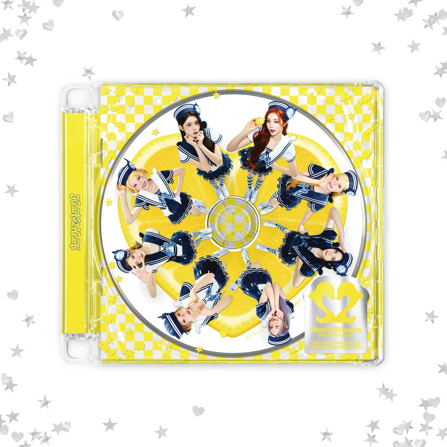 Hearts2Hearts - 2nd Mini Album [Lemon Tang] Jewel Case Ver