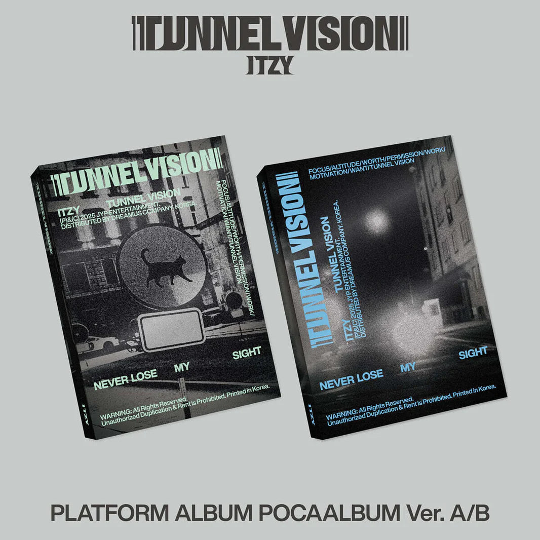 ITZY - [TUNNEL VISION] POCAALBUM Ver (Random ver) AsianStan