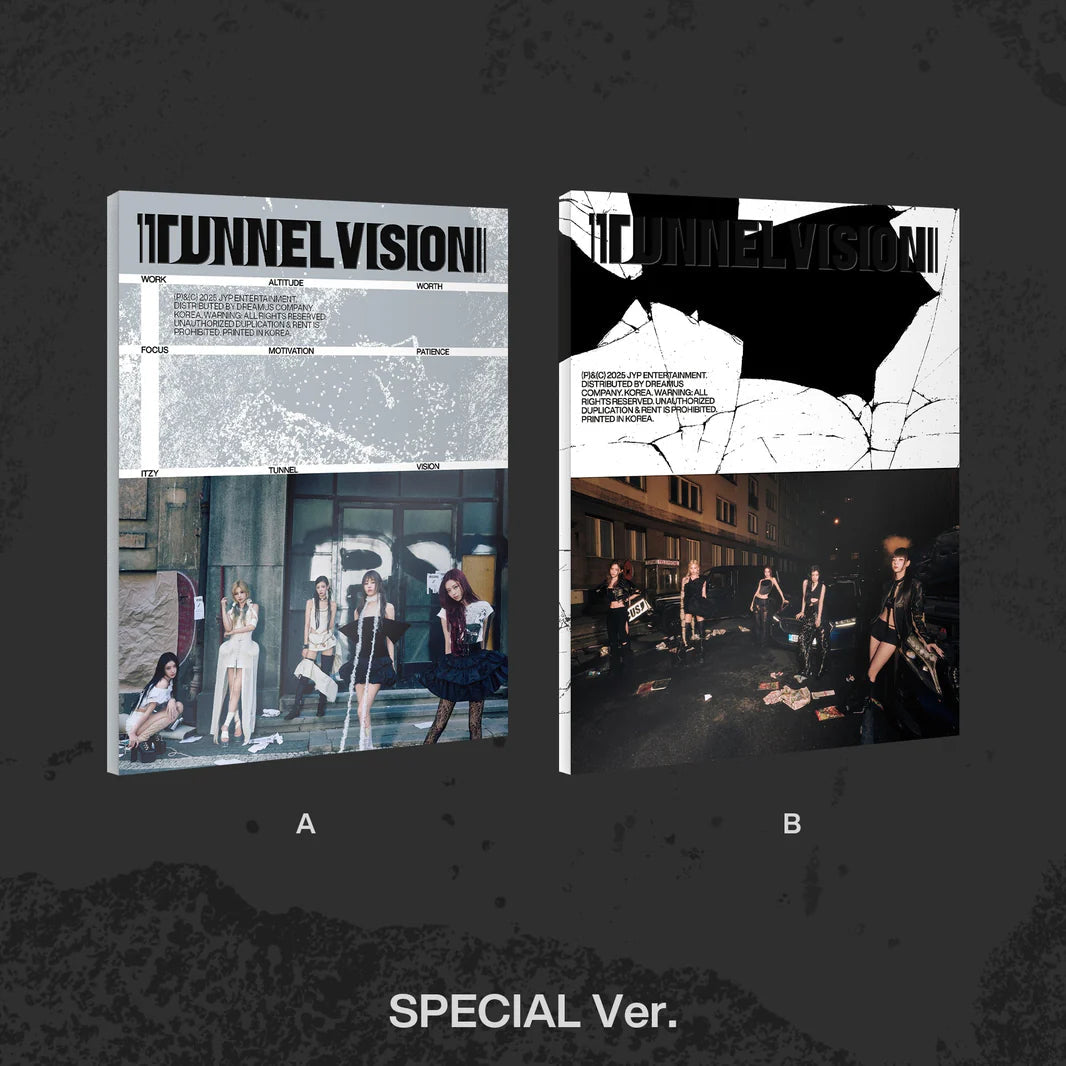 ITZY - [TUNNEL VISION] SPECIAL Ver (Random ver) AsianStan