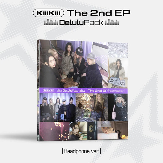 KiiiKiii - 2nd EP Album [Delulu Pack] (Headphone ver)