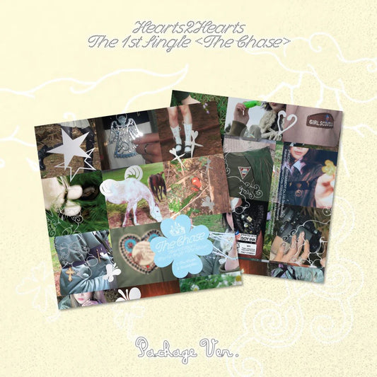Hearts2Hearts - 1st Single Album [The Chase] (Package ver)