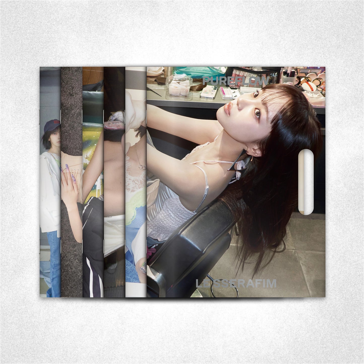 LE SSERAFIM - 2nd Studio Album ['PUREFLOW' pt.1] COMPACT Ver (Random ver)