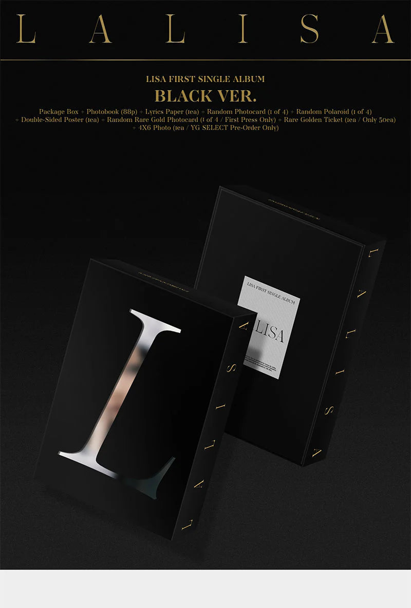 LISA - FIRST SINGLE ALBUM LALISA (Random ver) AsianStan