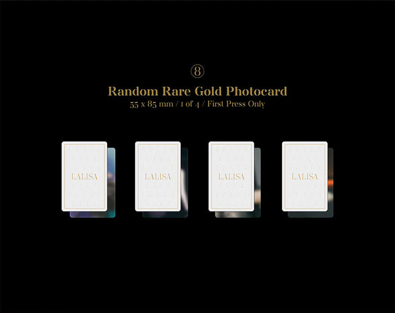 LISA - FIRST SINGLE ALBUM LALISA (Random ver) AsianStan