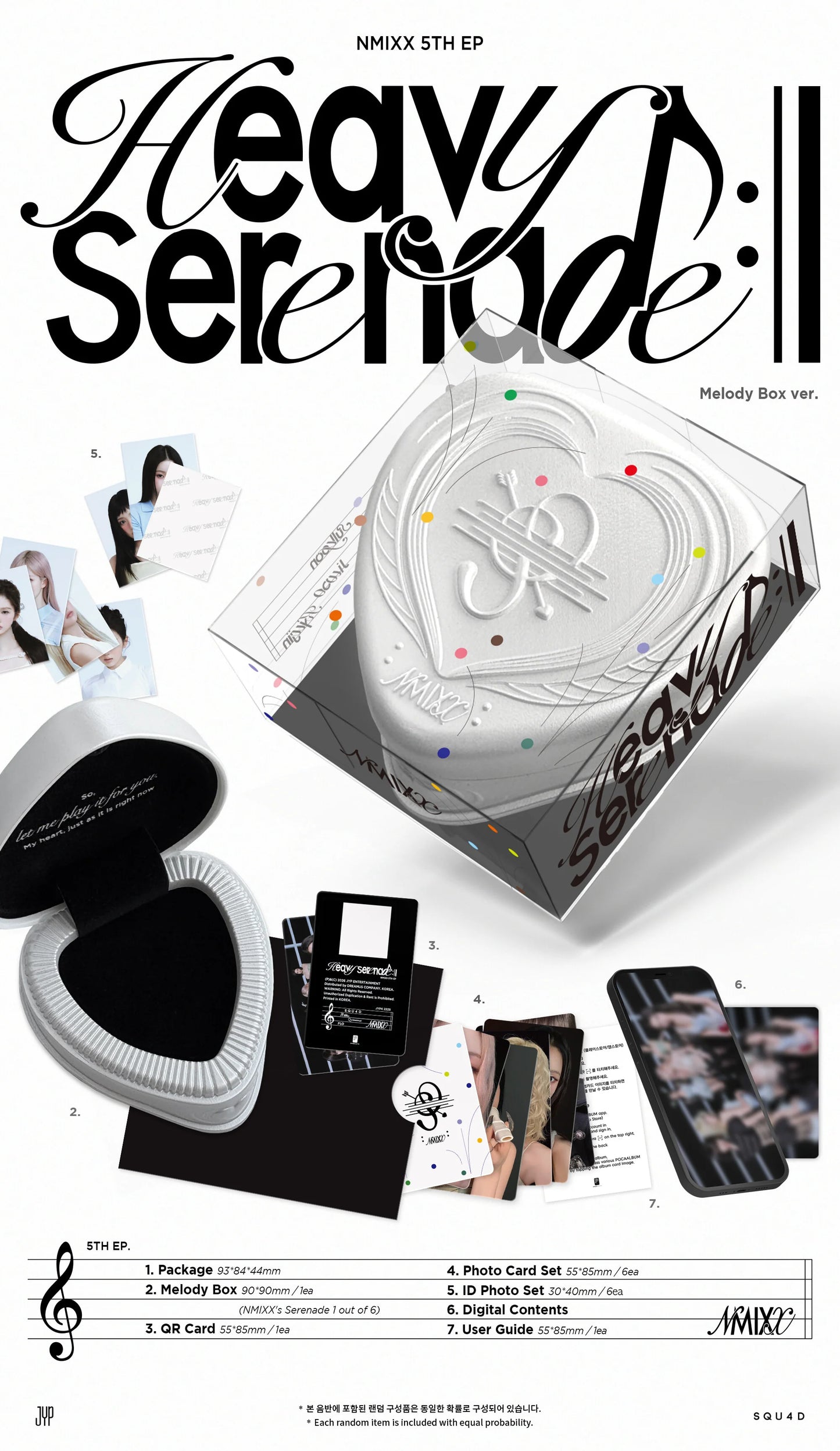 NMIXX - 5th EP [Heavy Serenade] Melody Box Ver.
