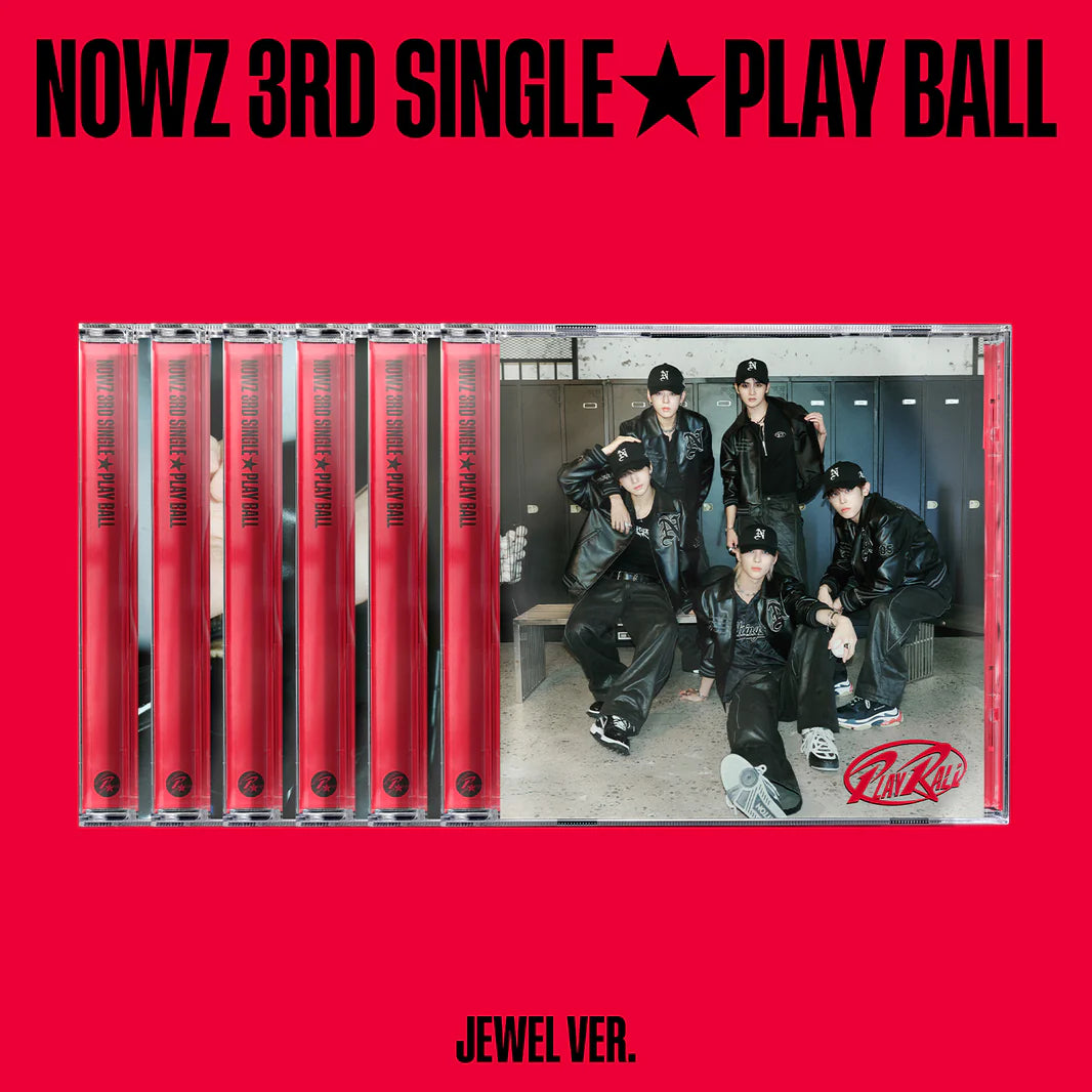 NOWZ - 3rd Single [Play Ball] JEWEL Ver (Random ver) AsianStan