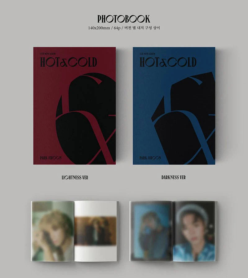 PARK JIHOON - HOT&COLD [5TH MINI ALBUM] (Random ver)