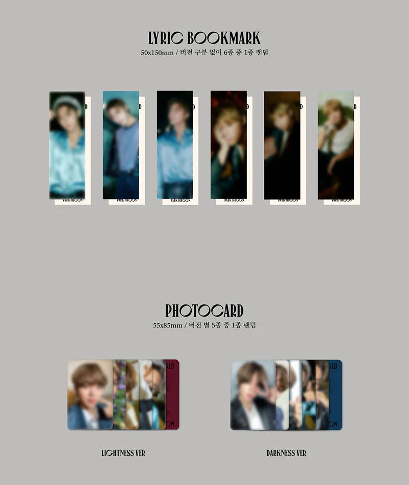 PARK JIHOON - HOT&COLD [5TH MINI ALBUM] (Random ver)