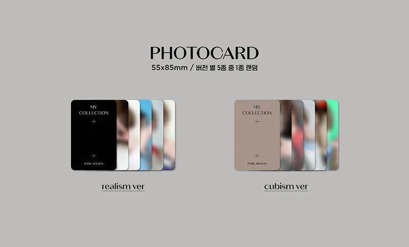 PARK JI HOON - MY COLLECTION [4TH MINI ALBUM] (Random ver)