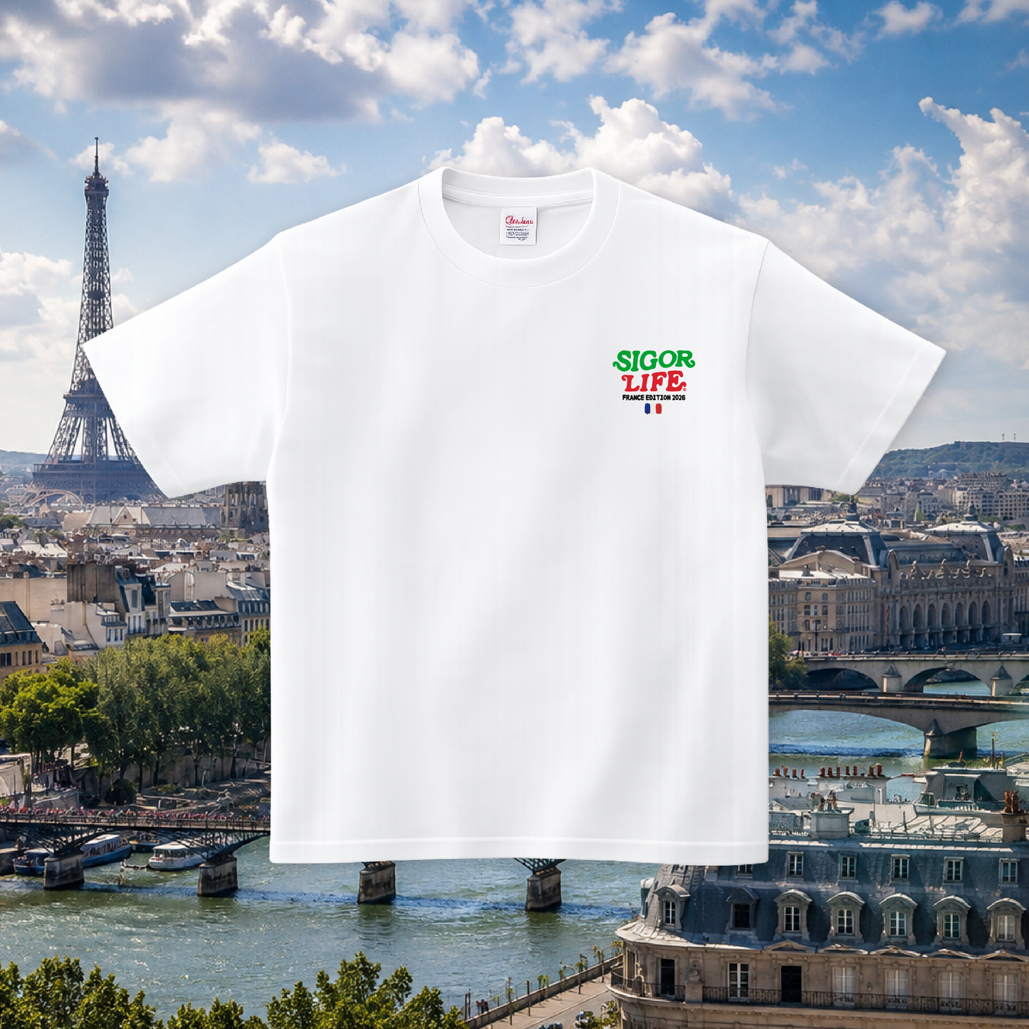 T-shirt France SigoLife "Paris... et le reste, c'est la campagne ?"