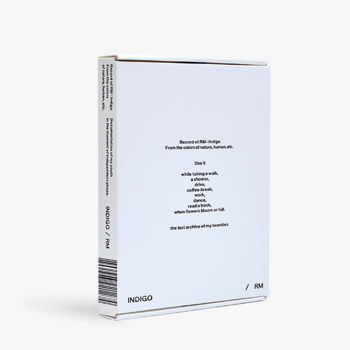 RM [INDIGO] Book Edition AsianStan