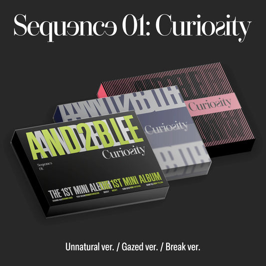 AND2BLE - 1st Mini Album [Sequence 01: Curiosity] Standard ver (Random ver)