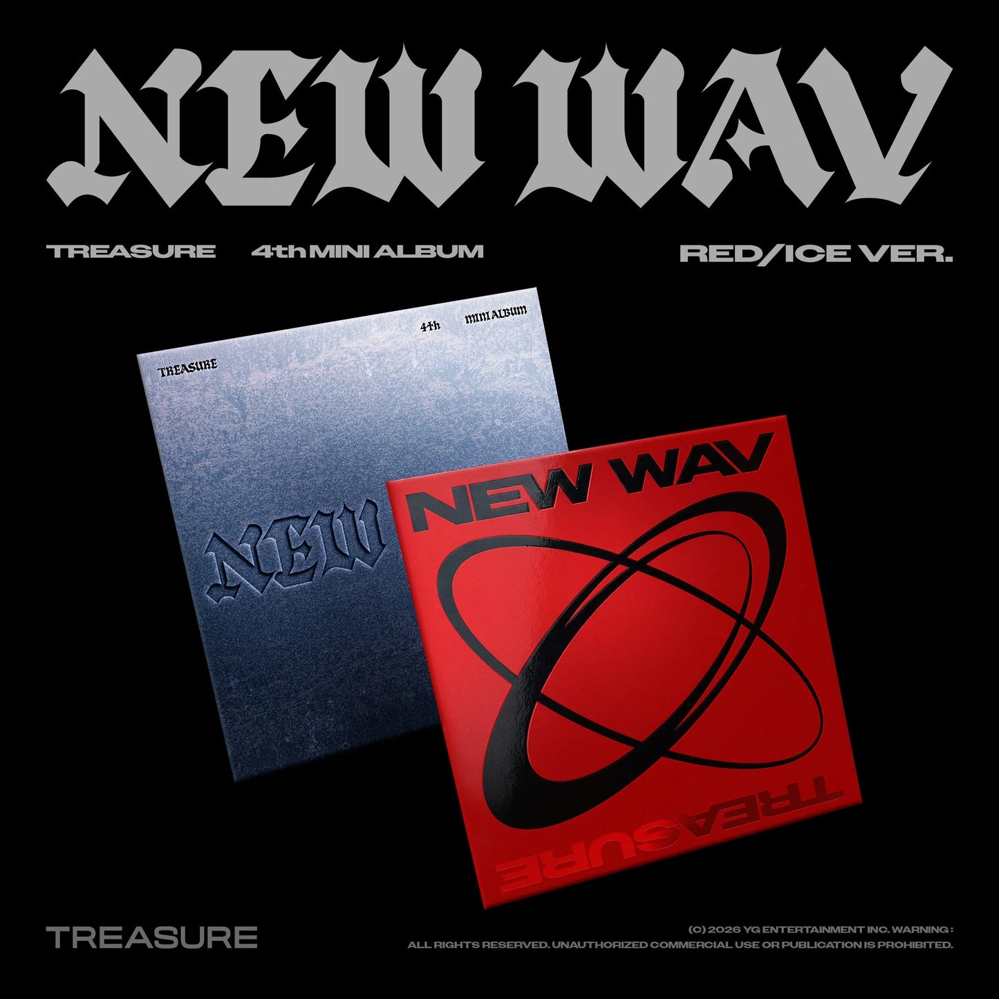 TREASURE - 4th Mini Album [NEW WAV] (Random ver)