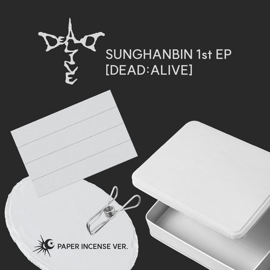 SUNGHANBIN - 1st EP [DEAD:ALIVE] Paper Incense Ver