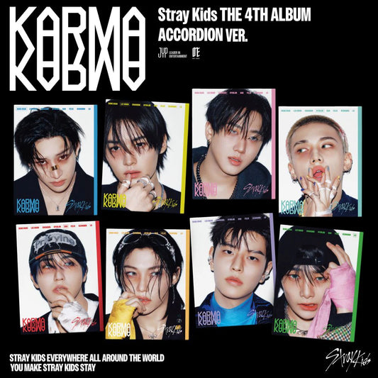 Stray Kids - 4th Album [KARMA] ACCORDION Ver (Random ver)