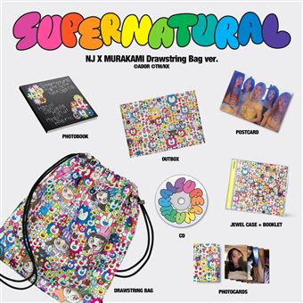 New jeans [Supernatural] NJXMURAKAMI Drawstring Bag Ver