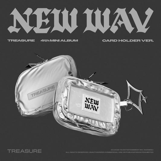 (Précommande) TREASURE - 4th Mini Album [NEW WAV] CARD HOLDER Ver. (Limited Edition)