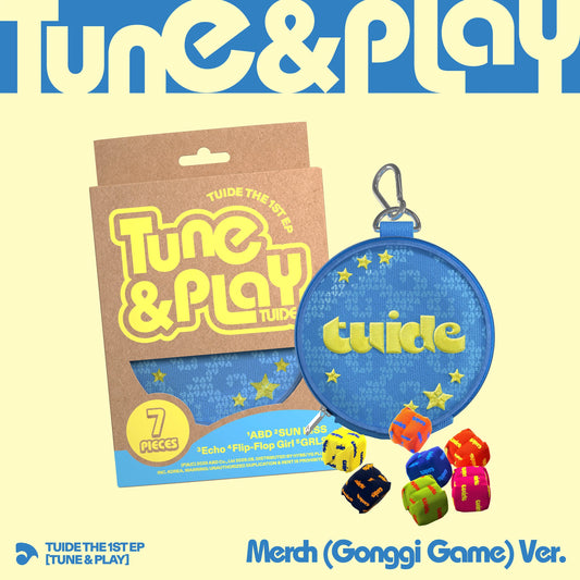TUIDE - The 1st EP [TUNE & PLAY] Merch (Gonggi Game) Ver.