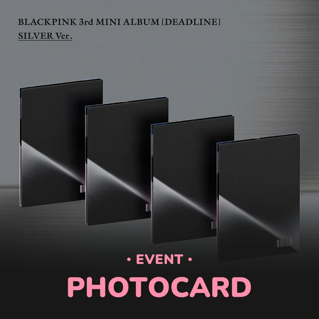 [Précommande] Blackpink - Deadline 3rd Mini Album WithMuu Gift Silver Ver