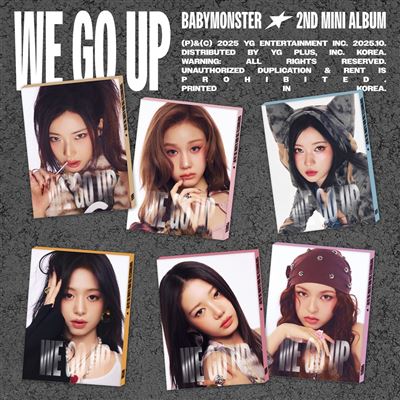 BABYMONSTER - 2nd Mini Album [WE GO UP] PATTERN Ver