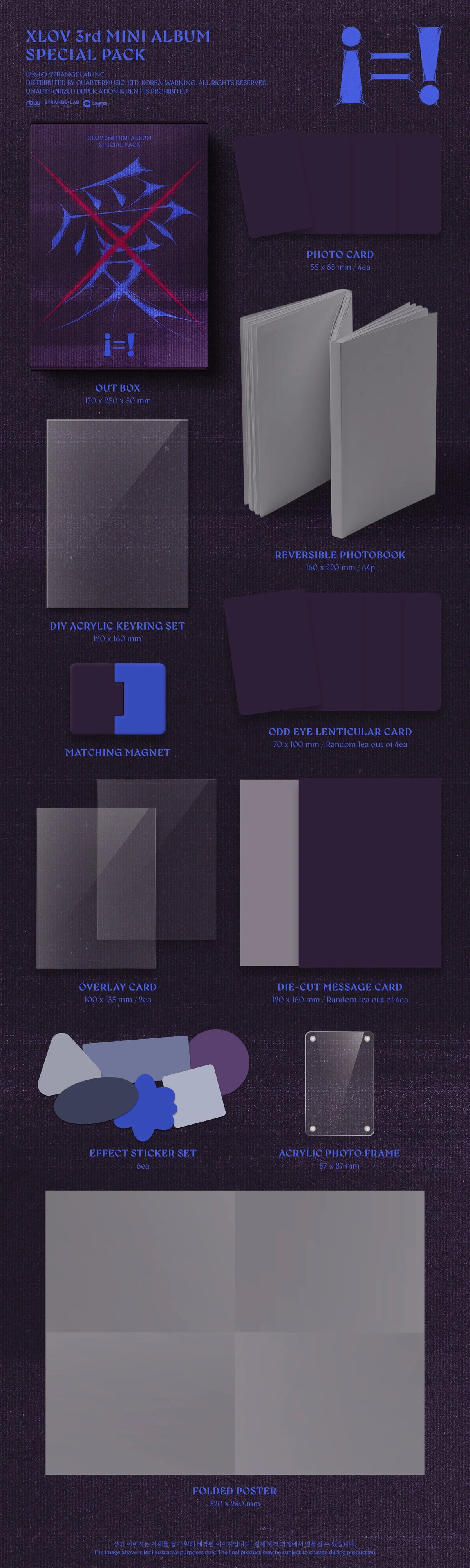 XLOV - 3rd Mini Album [i=!] SPECIAL PACK