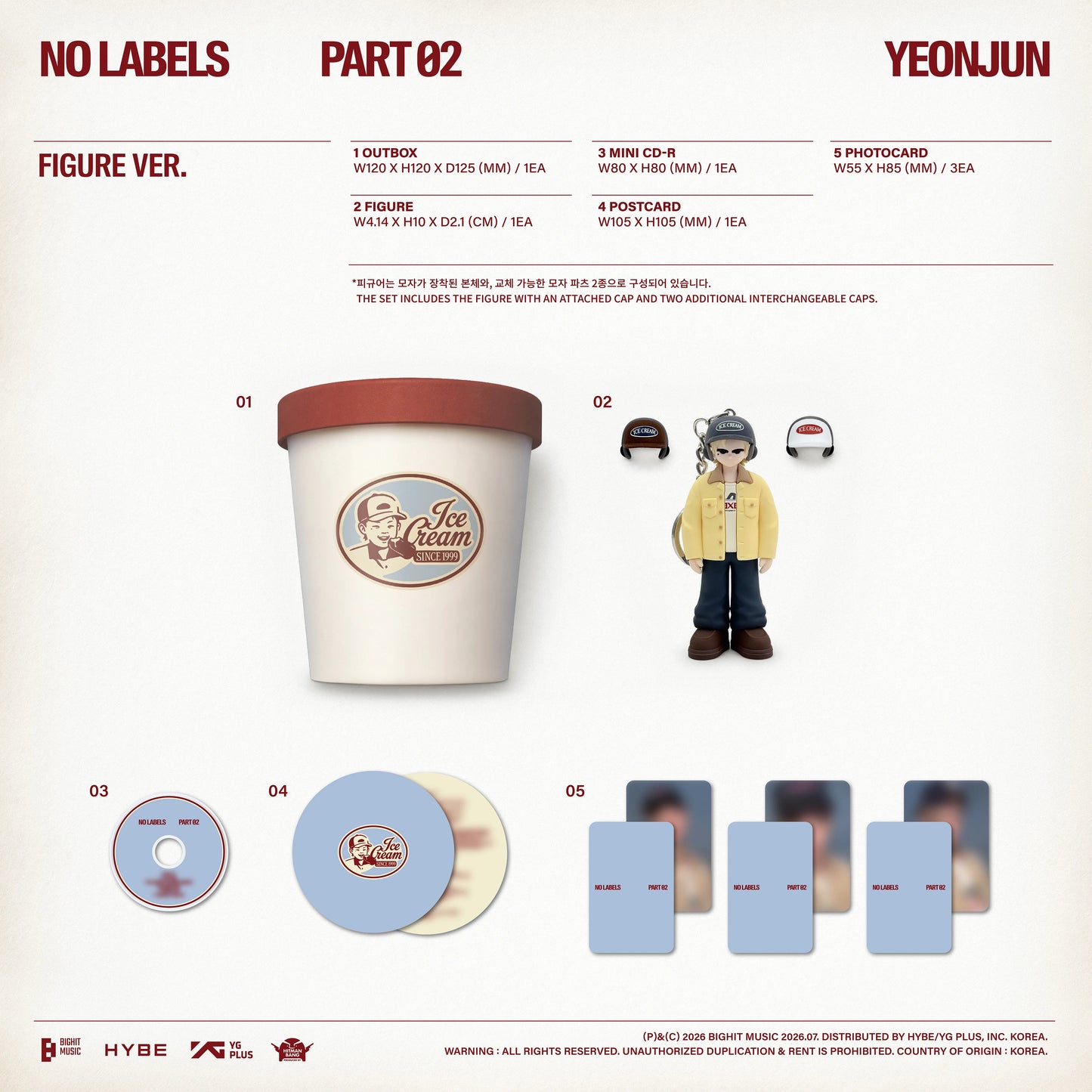 YEONJUN - [NO LABELS: PART 02] Figure Ver.