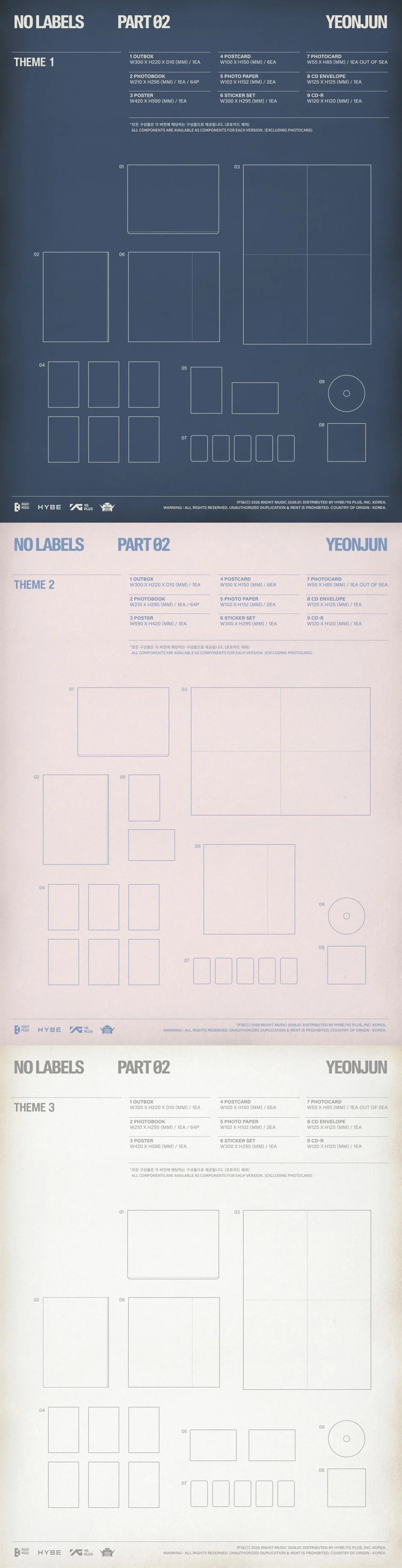 YEONJUN - [NO LABELS: PART 02] (Random ver)