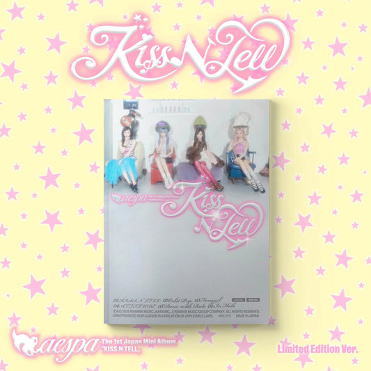 aespa - 1st Japan Mini Album [KISS N TELL] Limited Edition Ver