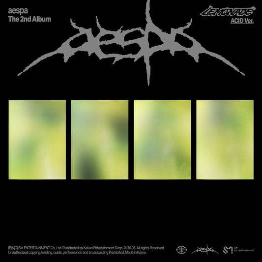aespa - 2nd Album [LEMONADE] ACID Ver (Random ver)