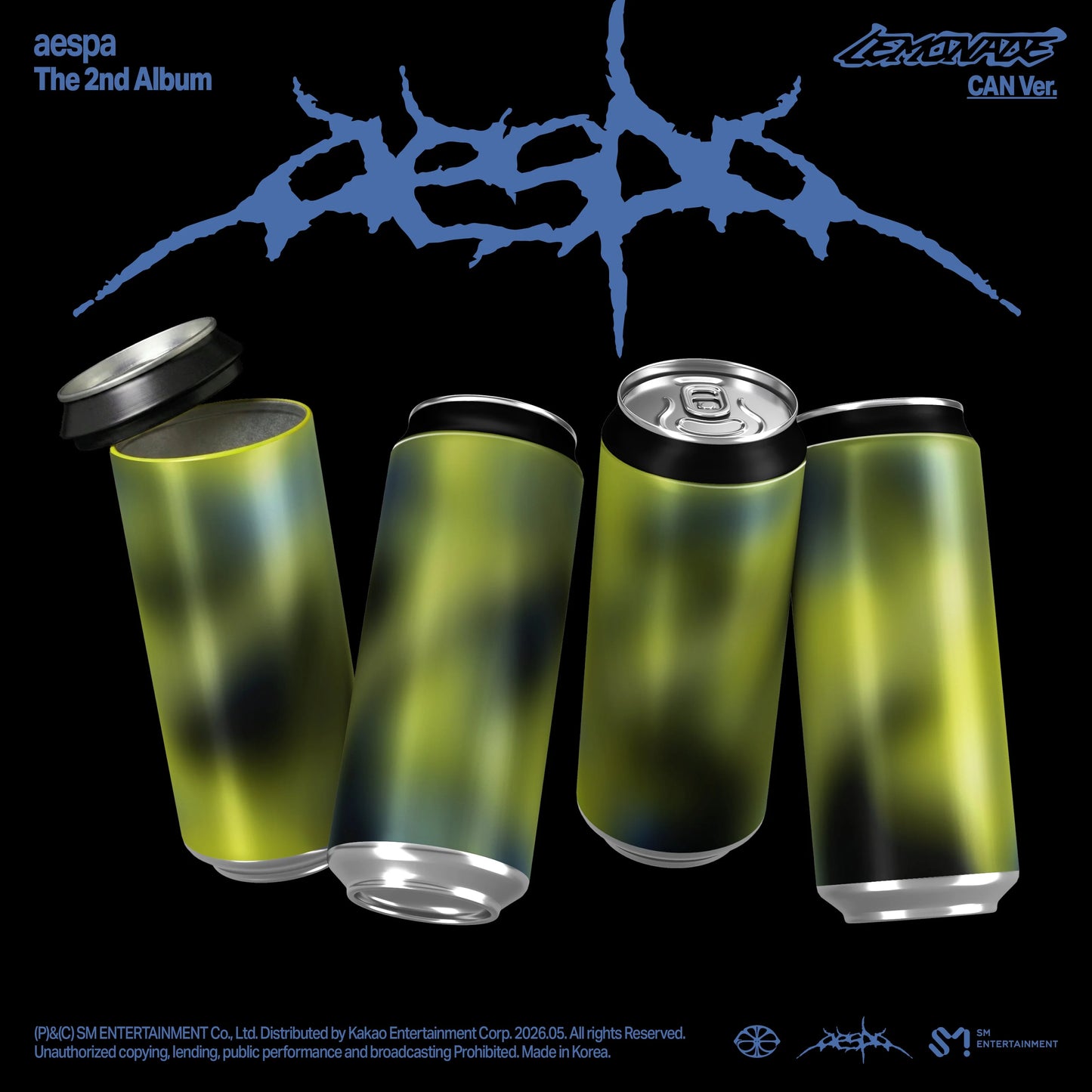 aespa - 2nd Album [LEMONADE] CAN Ver. (Smart Album) (Random ver)