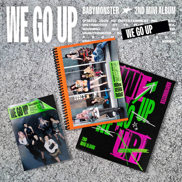 BABYMONSTER - 2nd Mini Album [WE GO UP]