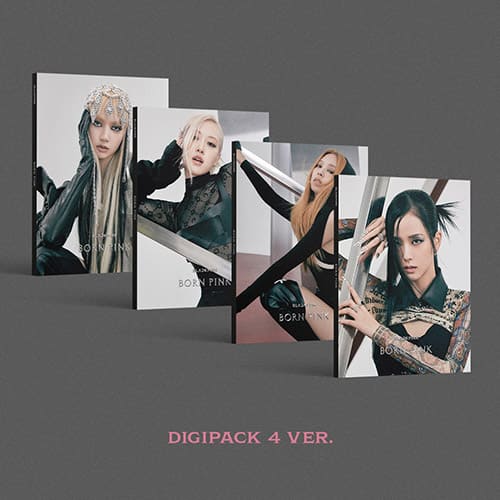 BLACKPINK - 2ND ALBUM [BORN PINK] DIGIPACK Ver (random ver) AsianStan