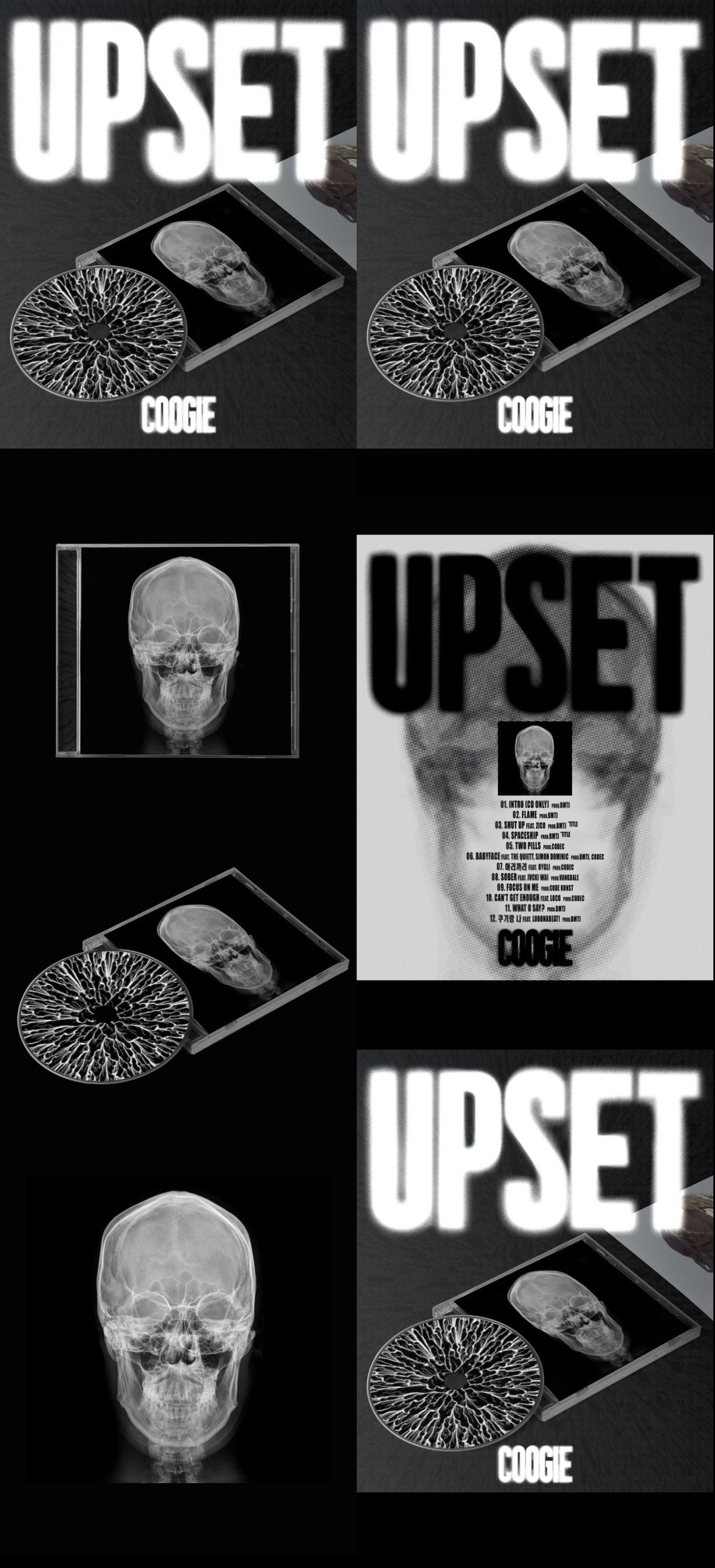 Coogie - 2nd Album [UPSET] Version Signé AsianStan