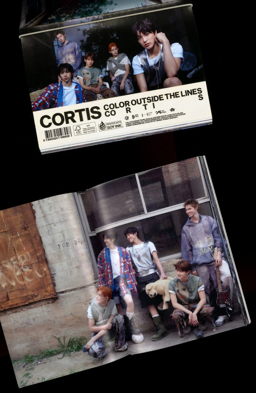 CORTIS - 1st EP [COLOR OUTSIDE THE LINES] Standard Ver (random)