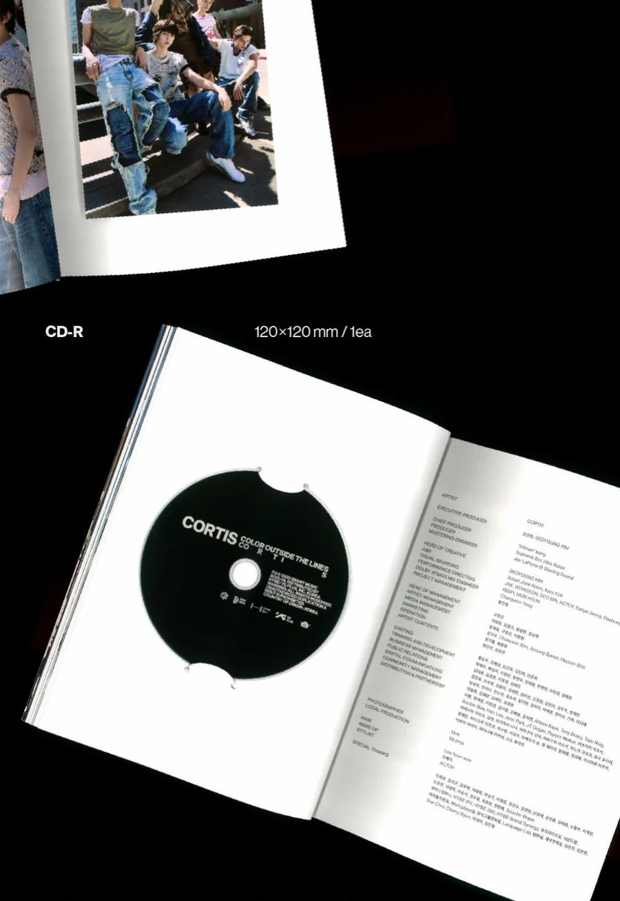 CORTIS - 1st EP [COLOR OUTSIDE THE LINES] Standard Ver (random)
