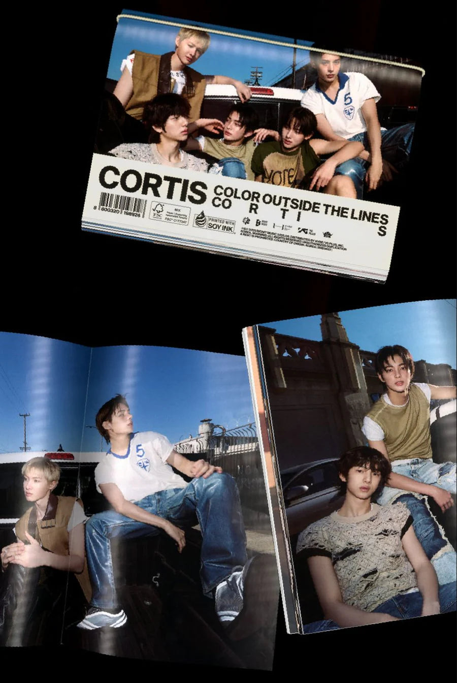 CORTIS - 1st EP [COLOR OUTSIDE THE LINES] Standard Ver (random)