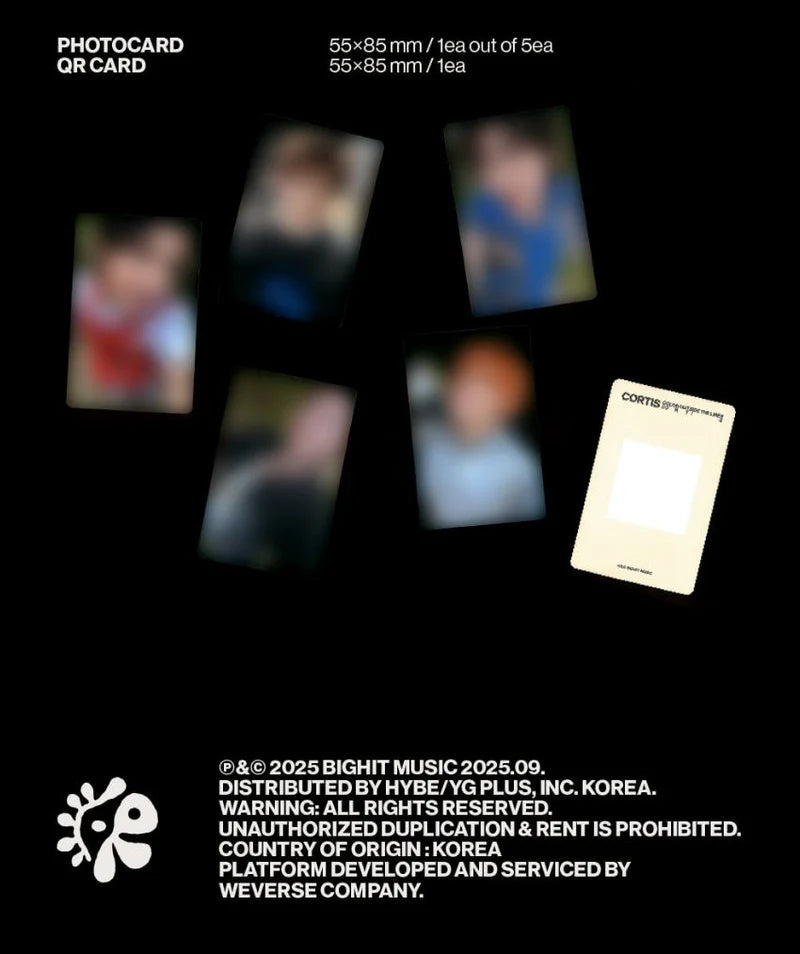 CORTIS - 1st EP [COLOR OUTSIDE THE LINES] Weverse Album random ver AsianStan